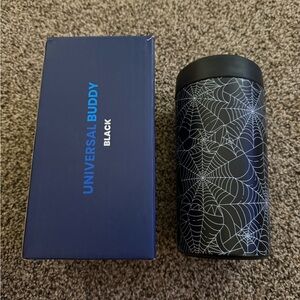 Universal Buddy Black Spiderweb Tumbler